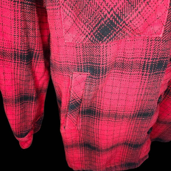 BC CLOTHING CO Women’s plaid button down- XL - Picture 7 of 7